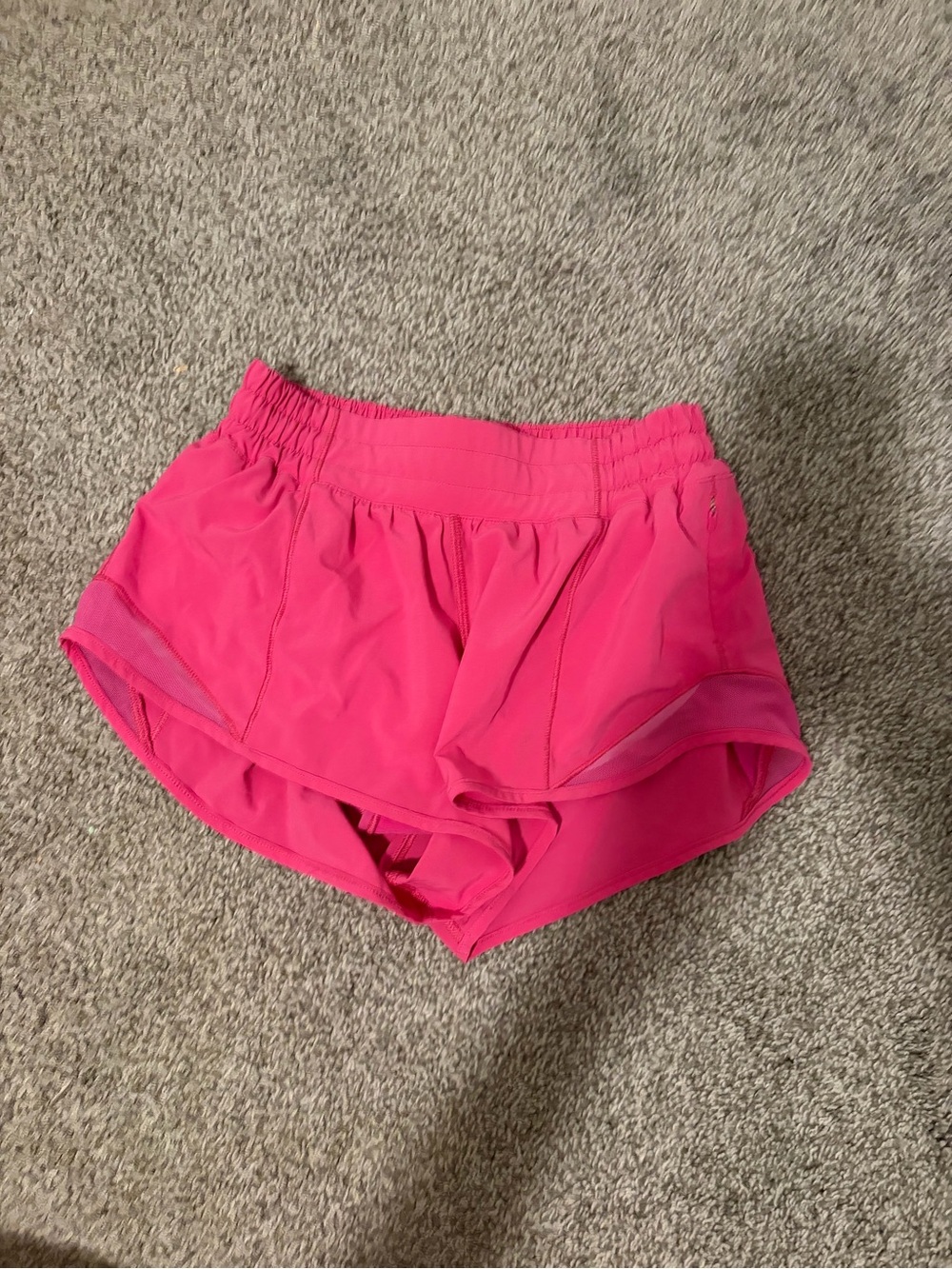 lululemon athletica Hot Pink Running Shorts